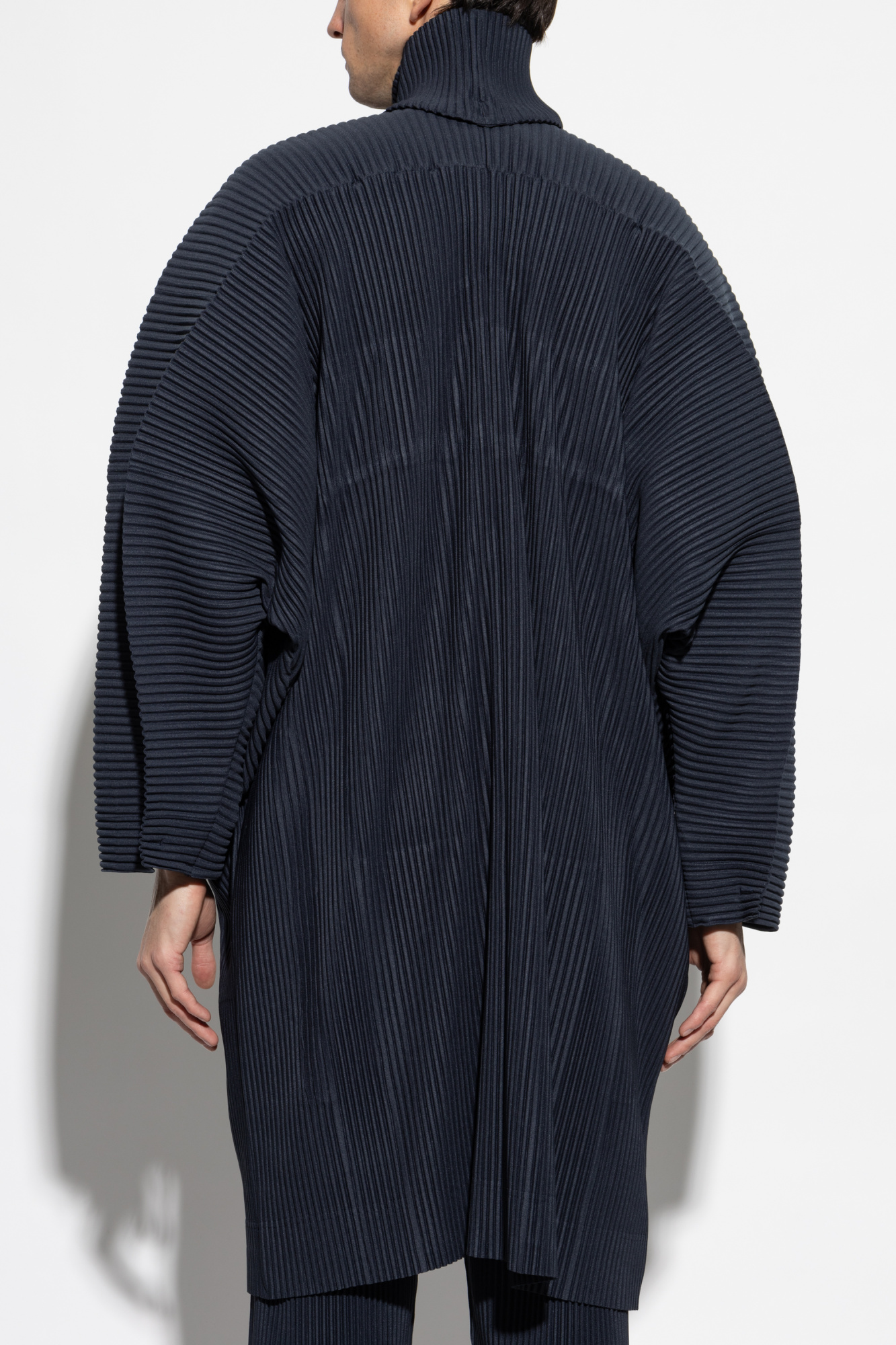 Homme Plissé Issey Miyake Pleated Coat | Men's | Vitkac